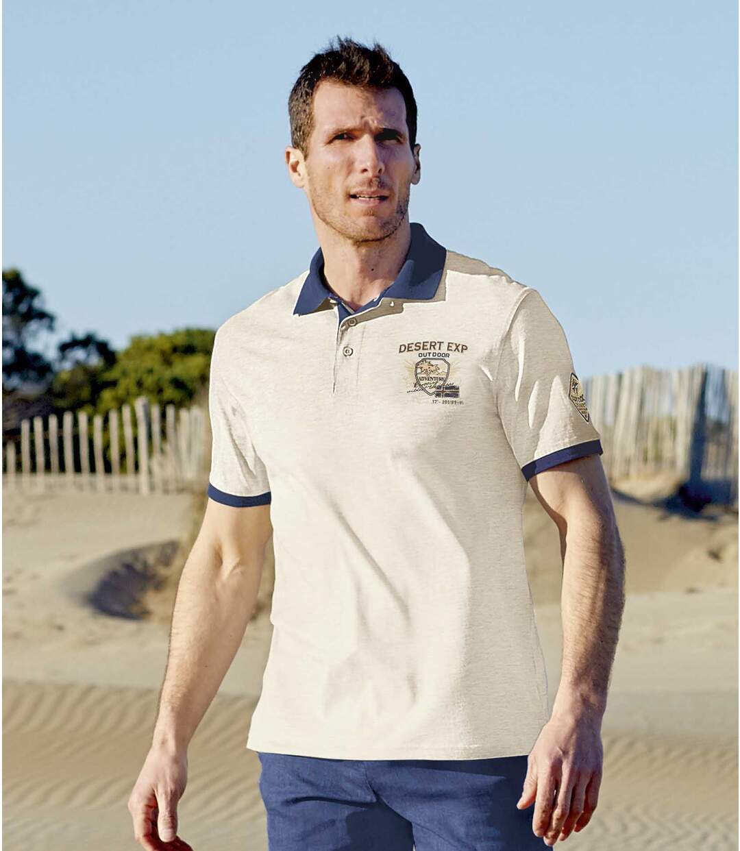 2er-Pack Poloshirts Outdoor Desert Atlas For Men