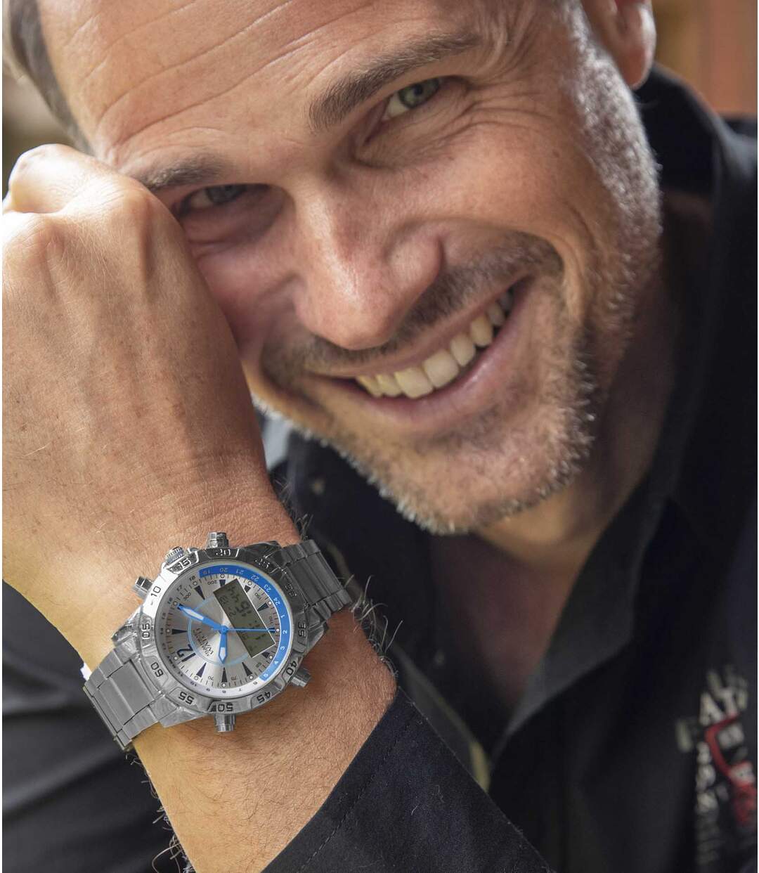 Die Armbanduhr Chrono-Sport mit 2-facher Anzeige Atlas For Men