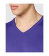 Stedman Mens Ben V Neck Tee (Deep Lilac)