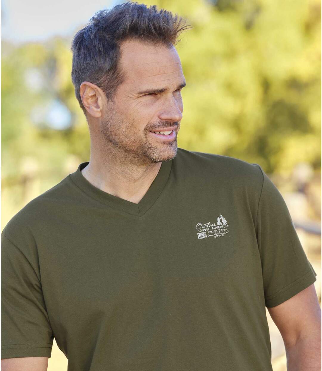 4er-Pack T-Shirts Forest Atlas For Men