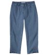 Джинсовые Трегинсы 7/8 с Вышивкой Atlas For Men
