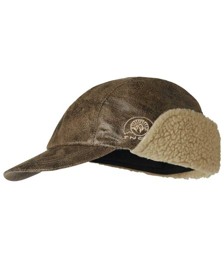 Men's Brown Winter Trapper Hat