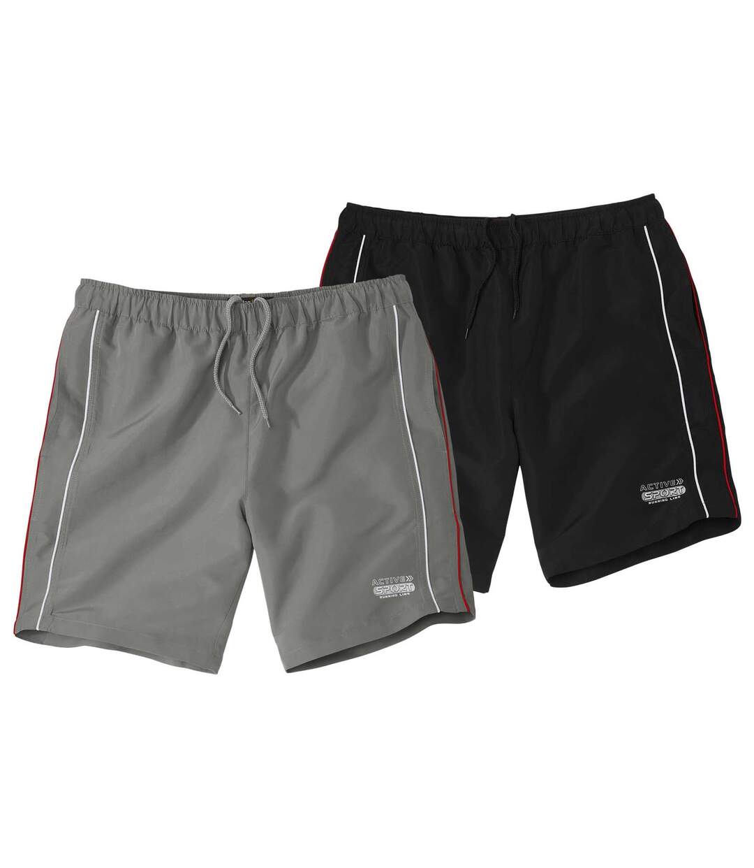 Set van 2 microvezel shorts Active Sport-1