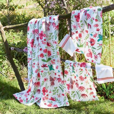 Serviette de Bain Parfum Grenadine 50 x 90 cm