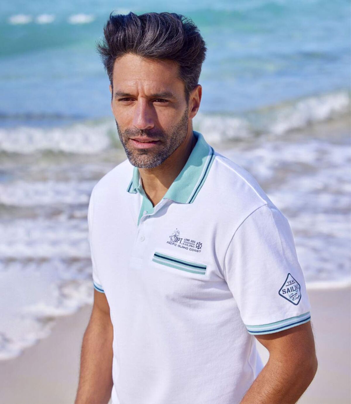 Set van 2 piquépolo’s Pacific Coast  Atlas For Men