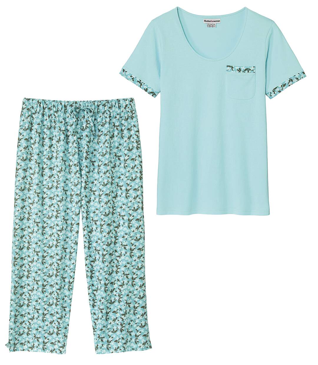 Le Pyjama Coton à Fleurs-5