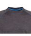 Trespass Mens Loki Sports T-Shirt (Dark Grey Marl) - UTTP5240