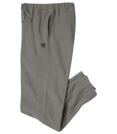 Men's Grey Microfleece Trousers