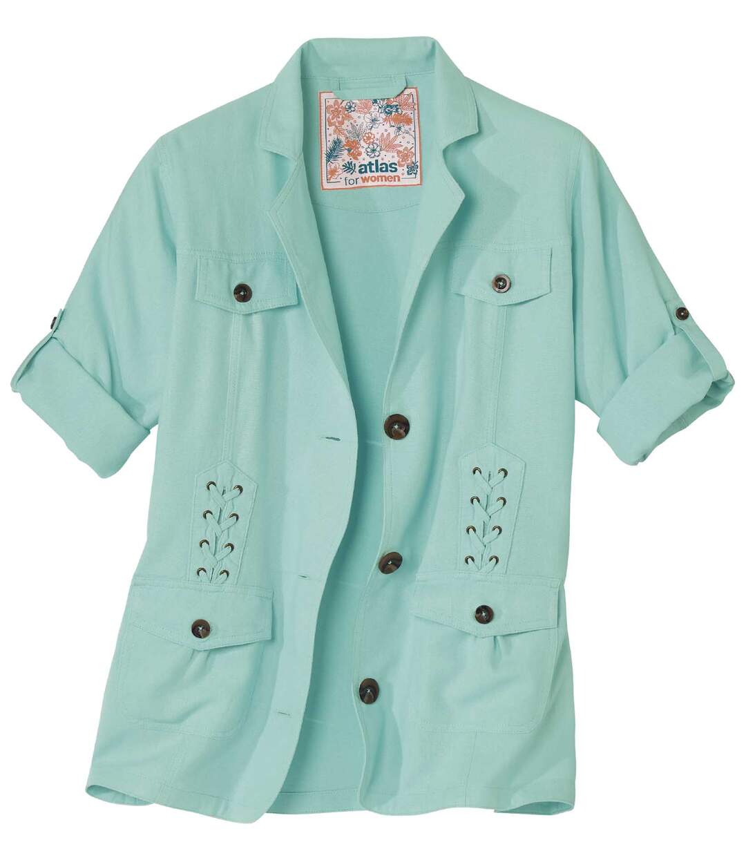 Women's Green Safari Jacket