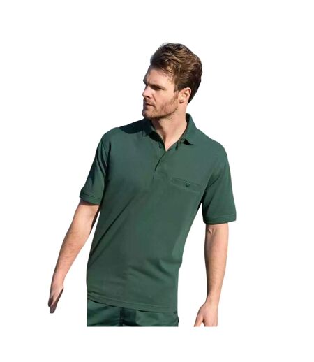 Polo Apex Homme Vert Bouteille WORK-GUARD By Result