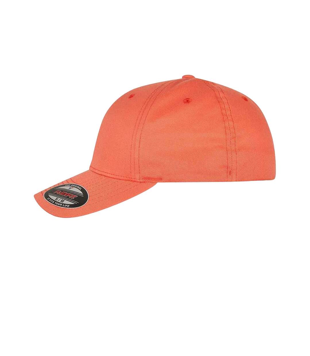 Casquette de baseball homme orange sanguine Yupoong