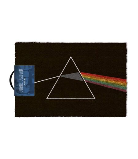 Pink Floyd Dark Side Of The Moon Door Mat (Black) (One Size)