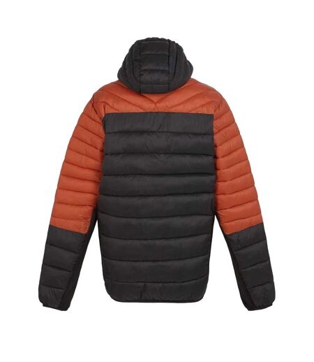 Doudoune Matelassée Leedre Homme Ocre Rouge Noir Regatta