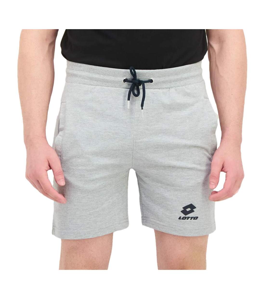 Short gris homme lotto noir lt23 - l-1