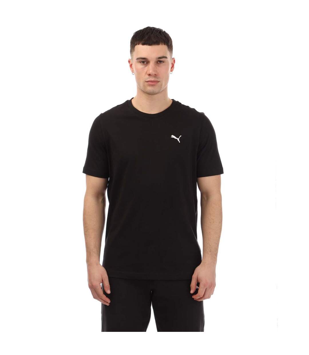 T-shirt Homme Noir Puma-2