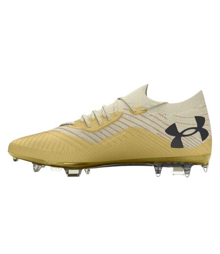 Mens Shoody Elite 2.0 Round Toe Football Boots White Under Armour