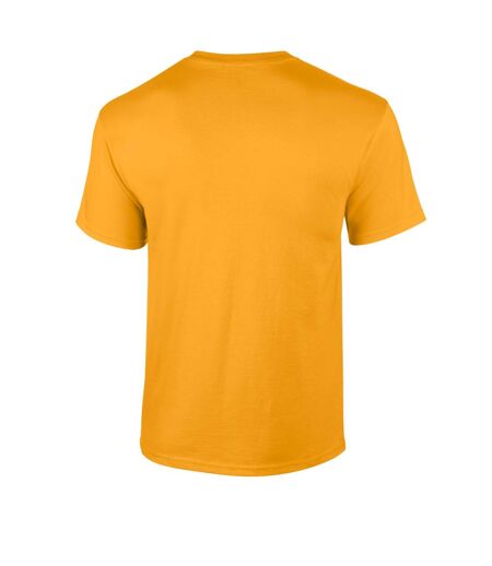 T-shirt Adulte Jaune Or Gildan