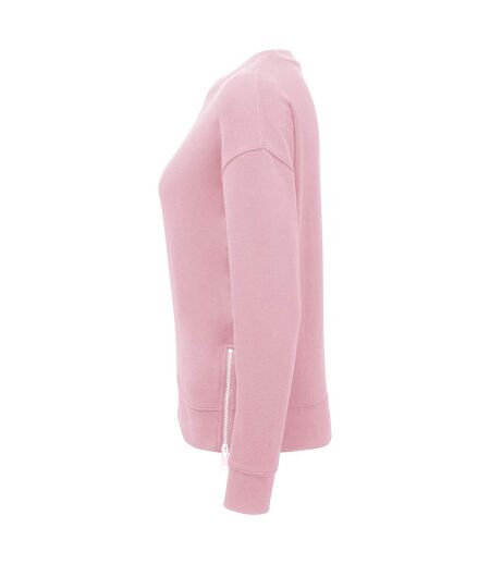 Sweat Femme Rose Clair TriDri