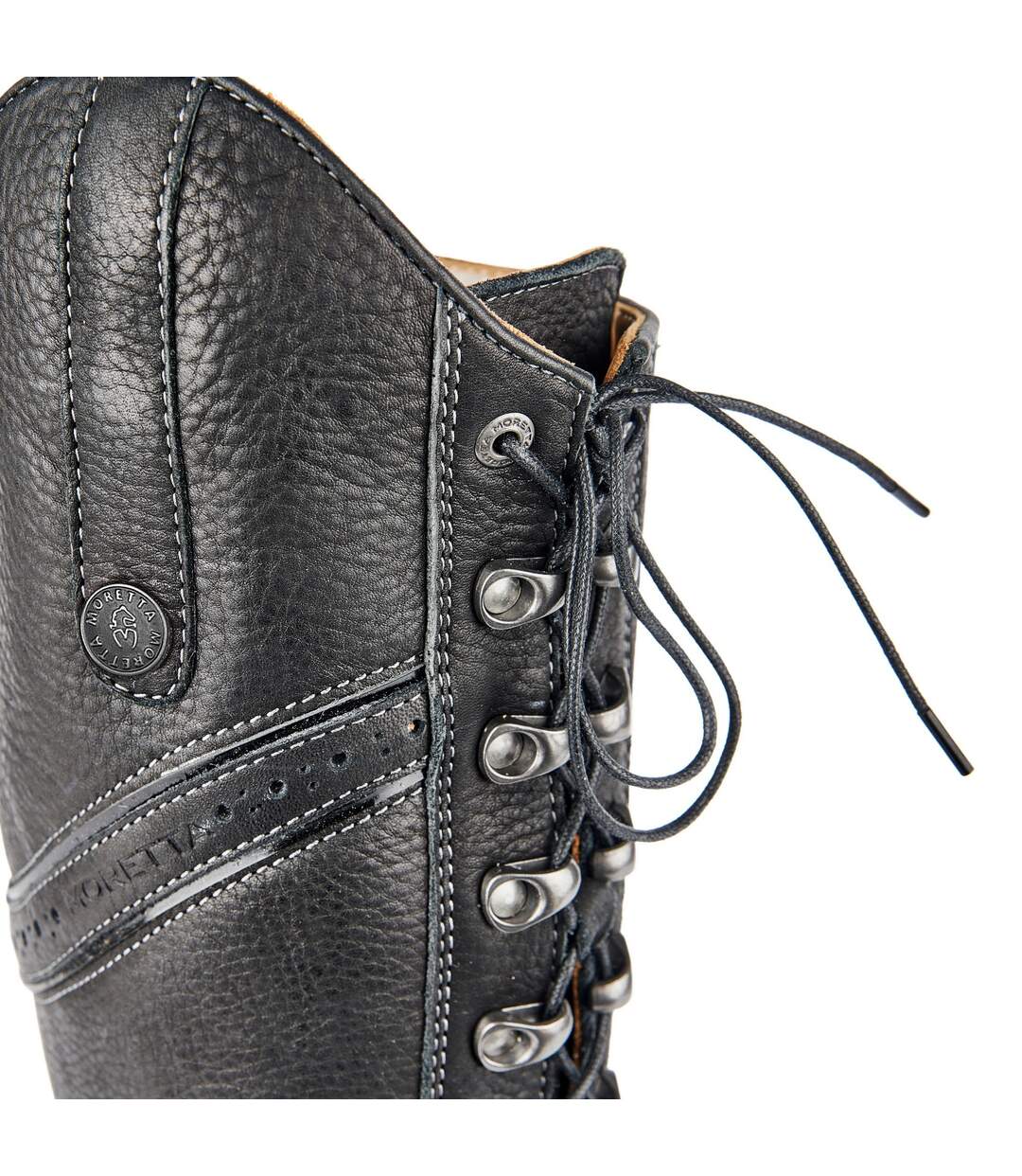 Bottes Hautes D´équitation Maddalena Femme Noir Moretta-4
