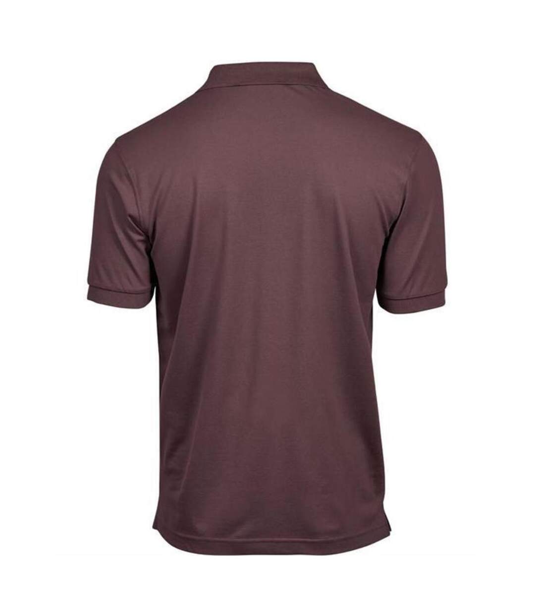 Mens luxury stretch pique polo shirt grape Tee Jays