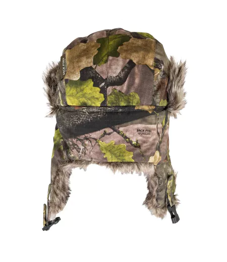 Unisex Adult Tundra Oak Leaf Winter Hat Camo Green Jack Pyke
