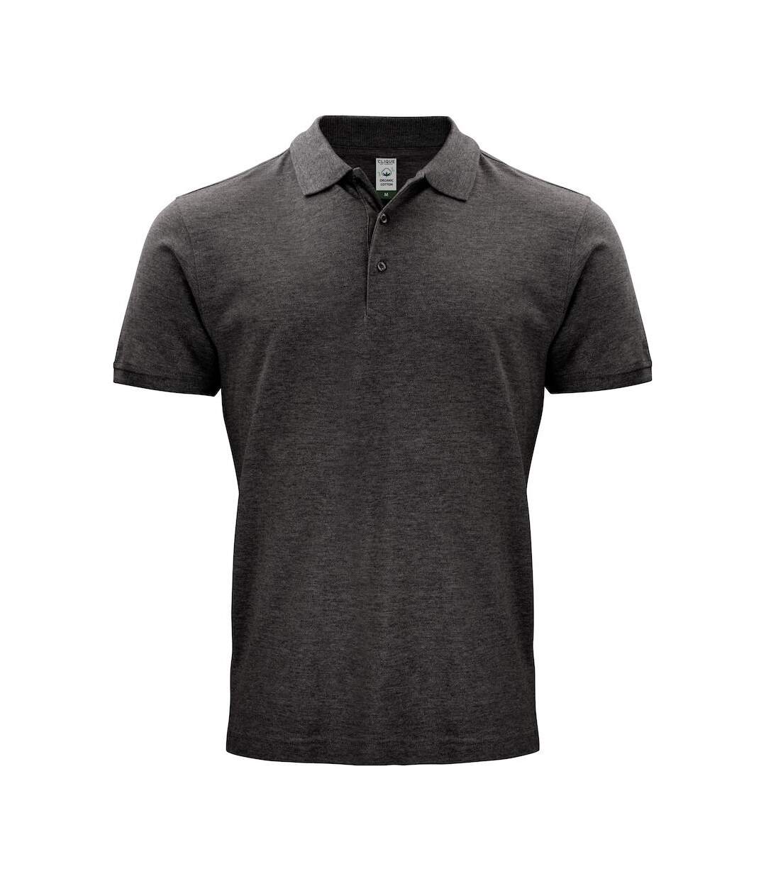 Polo classic oc homme anthracite chiné Clique Clique