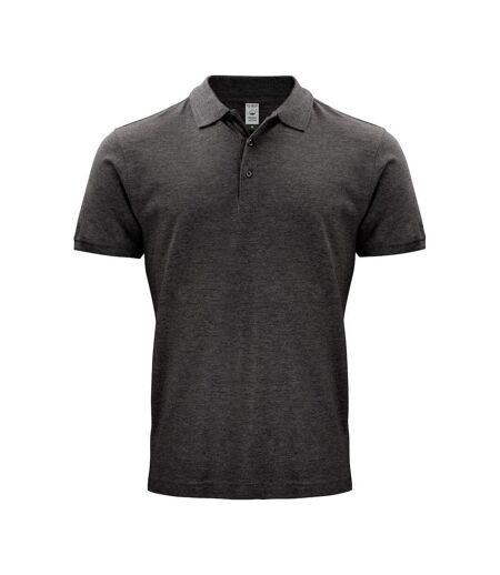 Clique Mens Classic OC Polo Shirt (Anthracite Melange) - UTUB436