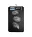 Tapis de Bain Imprimé Orbella 45x75cm Noir & Argent-3