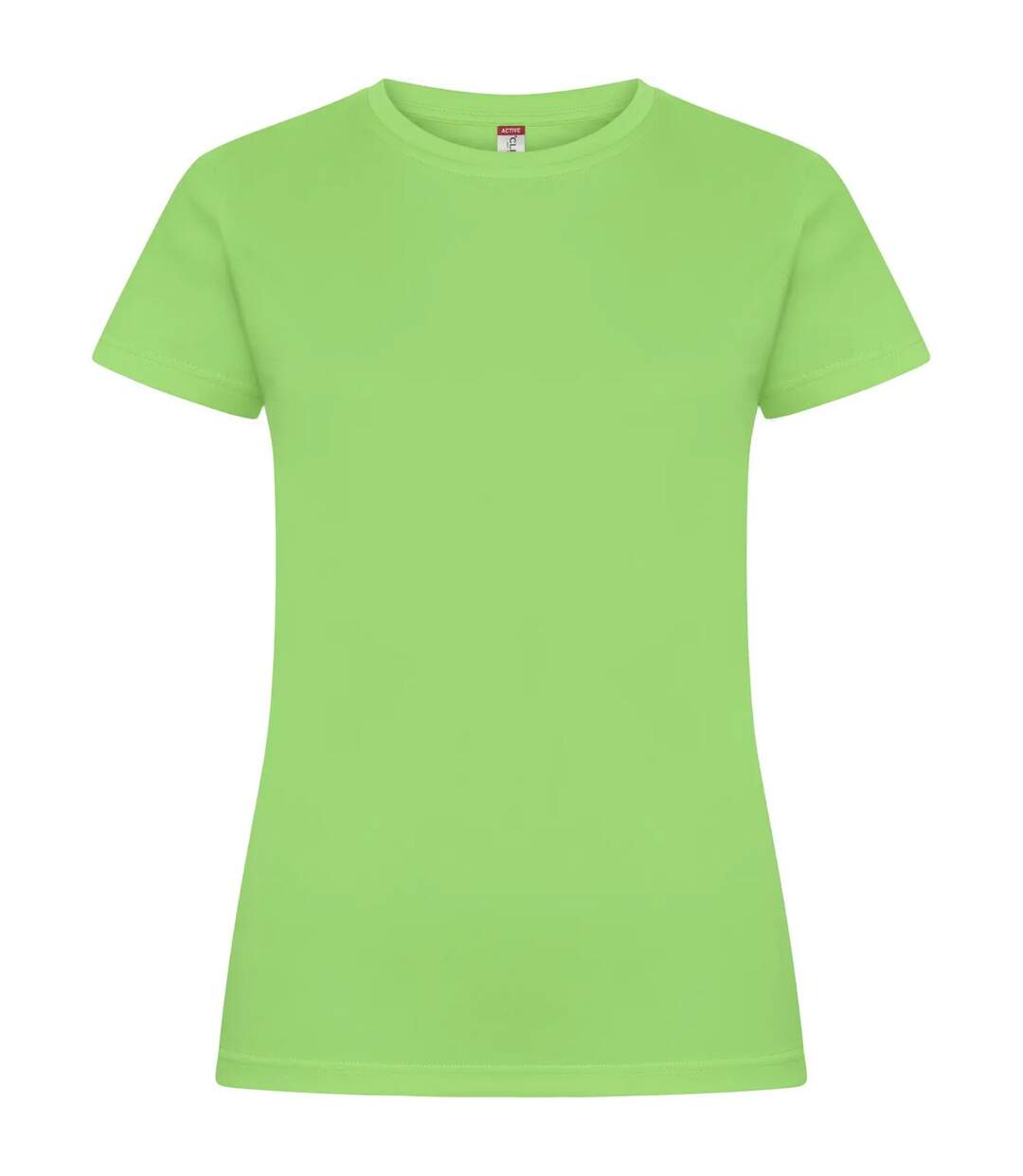 T-shirt Basic Active Femme Vert Clique-1