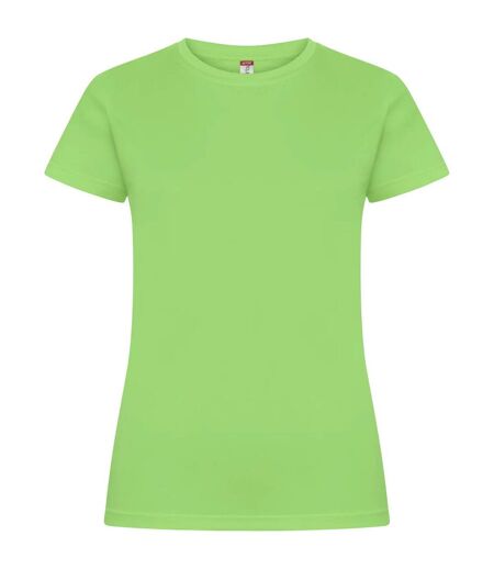 T-shirt Basic Active Femme Vert Clique