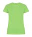 T-shirt Basic Active Femme Vert Clique-1