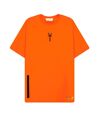 Hype Mens Youngs Teflon Oversized T-Shirt (Orange/Black)