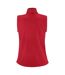 SOLS - Veste softshell sans manches RALLYE - Femme (Rouge) - UTPC350