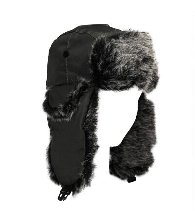 Flagstaff Headgear Unisex Adults Showerproof Trapper Hat (Black) - UTUT1565