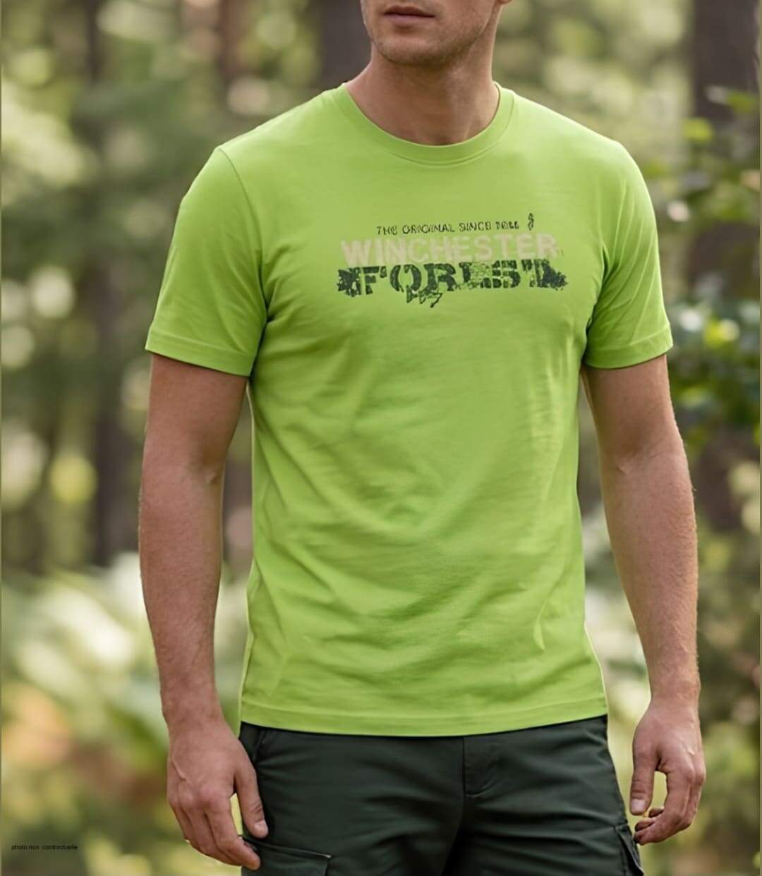 Tee-shirt SMOCKY2 Winchester – Le haut à manches courtes imprimé pour un confort naturel quotidien-1