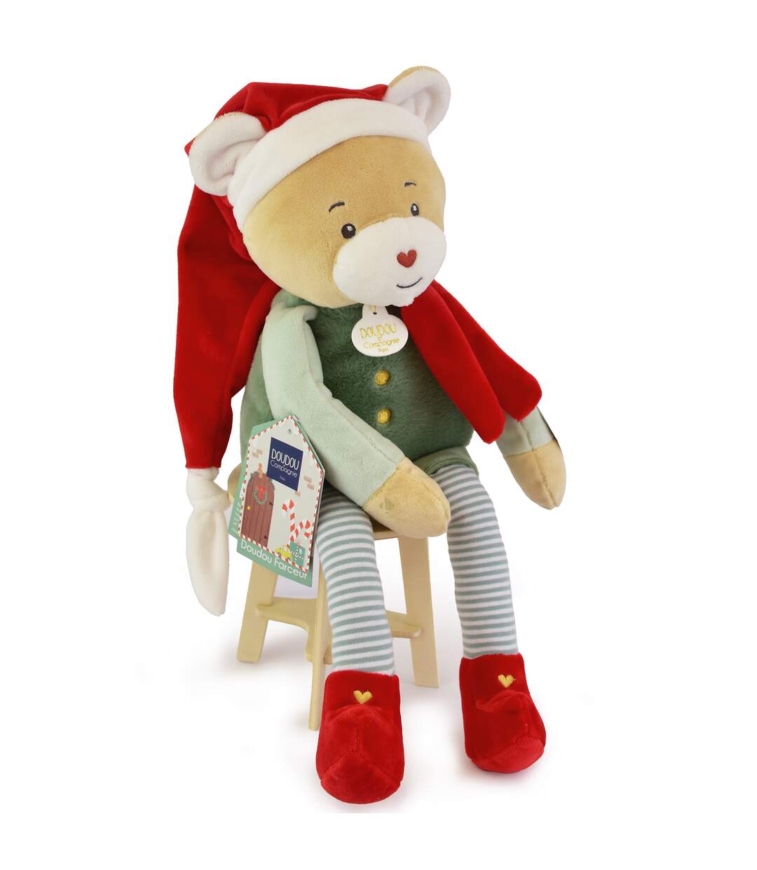 Doudou ours collection DOUDOU FARCEUR Ours Cotillon-2