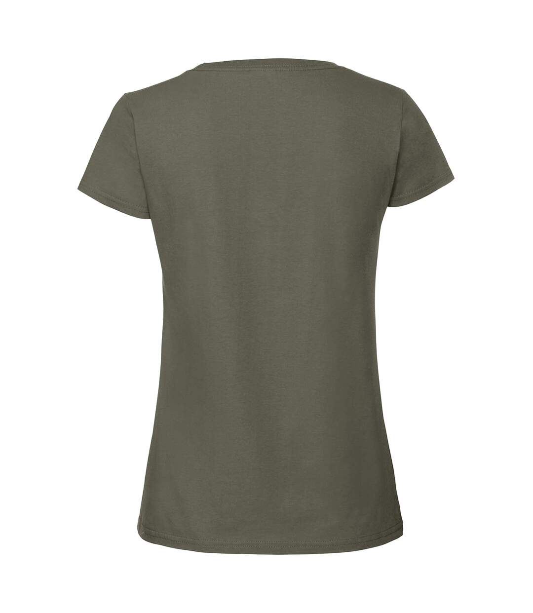 T-shirt femmes vert foncé Fruit of the Loom