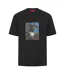 Mens Dabolos Ballerina Regular T-shirt Black Hugo-1