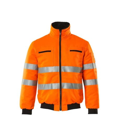 Blouson Pilote Safe Arctic Alaska Homme Orange Fluo Mascot