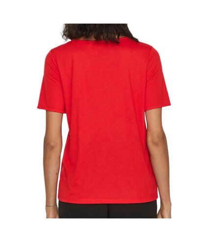 T-shirt Rouge Femme Vila Mooney