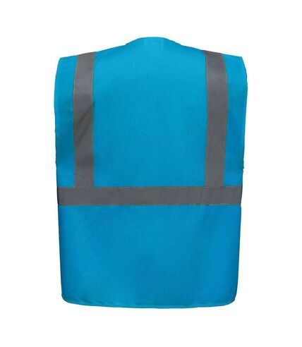 Yoko Unisex Adult Executive Hi-Vis Vest (Sapphire Blue)