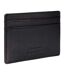 Leather Card Holder One Size Black Firetrap-2