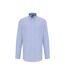 Chemise Homme Blanc Bleu Oxford Premier-1