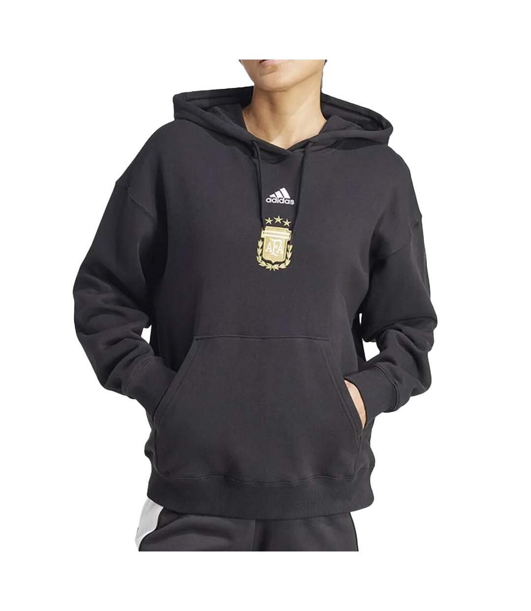 Argentine sweat à capuche noir femme adidas afa-1