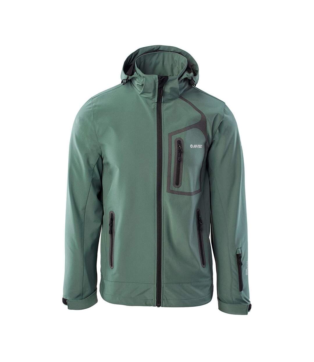 Veste Softshell Nils Homme Forêt Foncé Hi-Tec-1