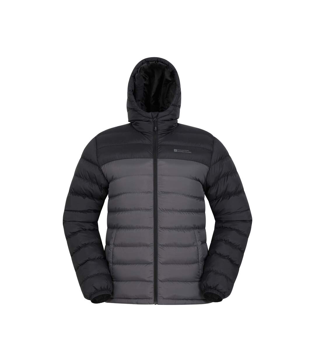 Doudoune matelassée seasons homme gris moyen Mountain Warehouse Mountain Warehouse