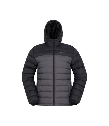 Doudoune matelassée seasons homme gris moyen Mountain Warehouse