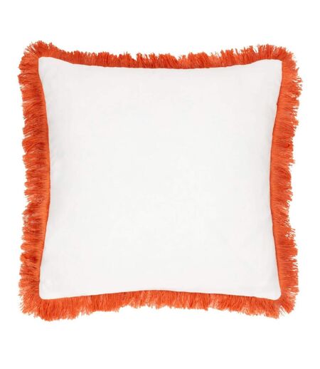 Woven cushion cover 45cm x 45cm orange Furn