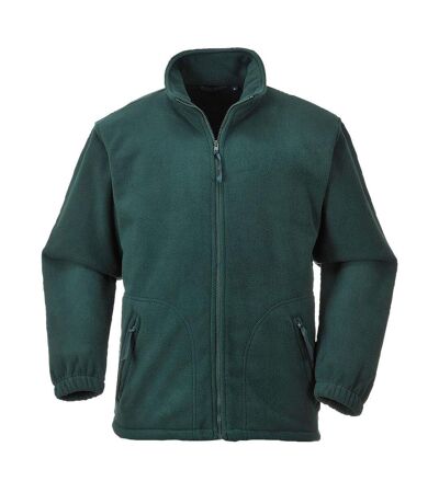 Portwest Mens Argyll Heavyweight Fleece Jacket (Bottle Green)