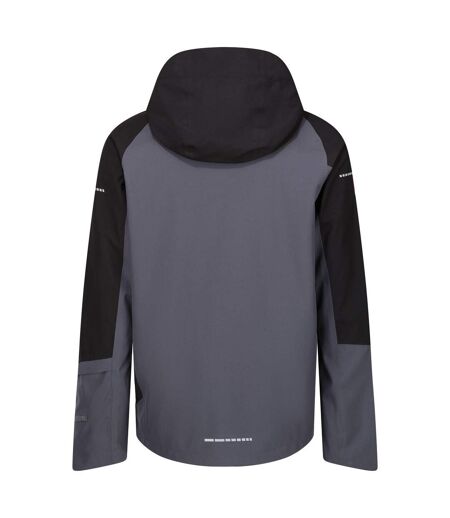 Veste Imperméable X-pro Beacon Homme Gris Phoque Noir Regatta